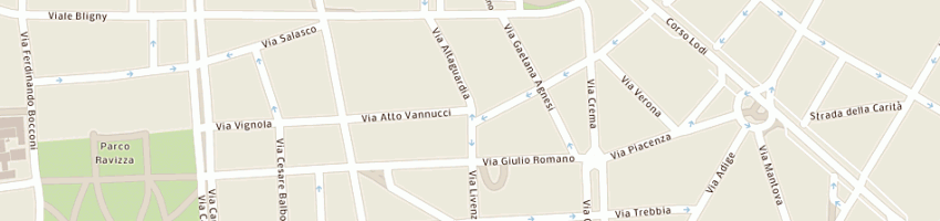 Mappa della impresa santa giulia srl a MILANO