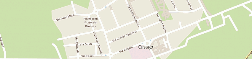 Mappa della impresa cava di cusago srl a CUSAGO