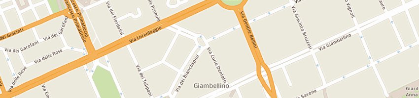 Mappa della impresa mm - di marchesi gian luigi a MILANO