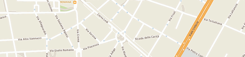 Mappa della impresa gobbi nilla a MILANO