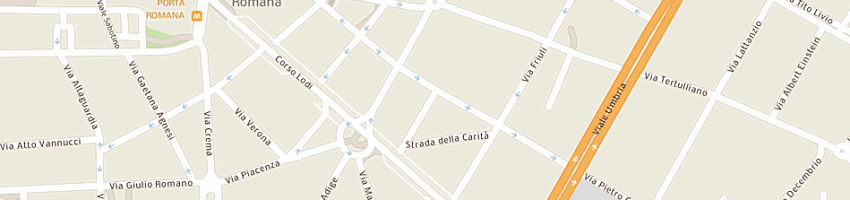 Mappa della impresa freelancer srl a MILANO