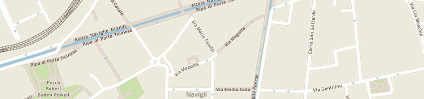 Mappa della impresa immobiliare magolfa srl unipersonale a MILANO