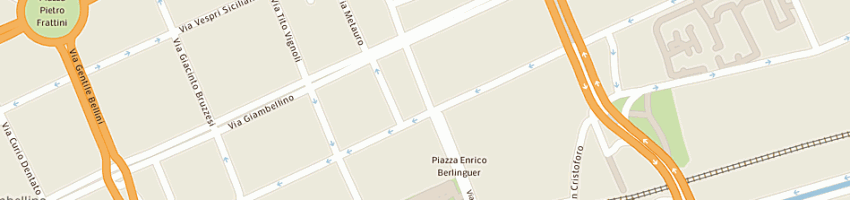 Mappa della impresa cosfa snc di panetta vincenzo e c a MILANO