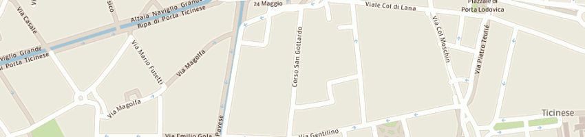 Mappa della impresa bonaldi augusto snc di giuseppe e attilio bonaldi a MILANO