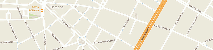 Mappa della impresa fondazione dr marcello candia a MILANO