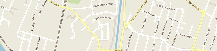 Mappa della impresa magazzini vicentini (spa) a PADOVA