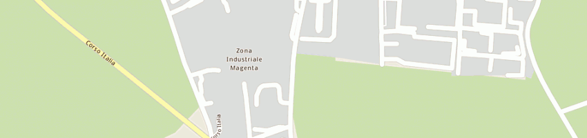 Mappa della impresa mavir car sas di mangano pietro e c a MAGENTA