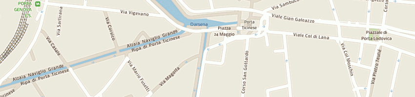 Mappa della impresa cervi giorgio a MILANO