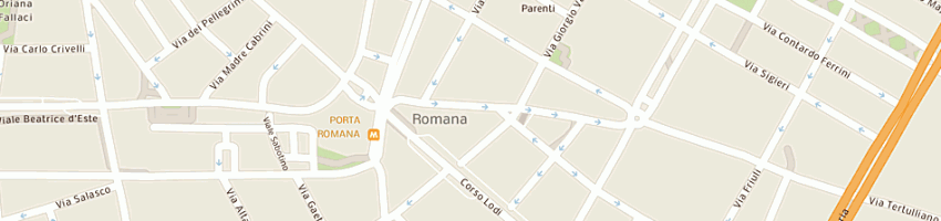 Mappa della impresa boniardi lorena a MILANO