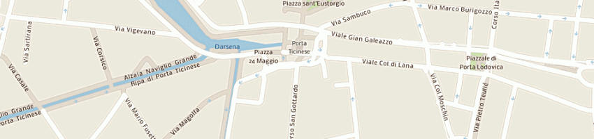 Mappa della impresa caretta salvatore a MILANO