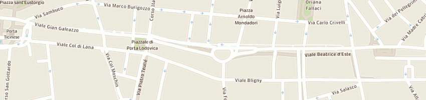 Mappa della impresa spelta alberto a MILANO