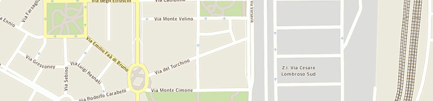 Mappa della impresa terry acconciature a MILANO