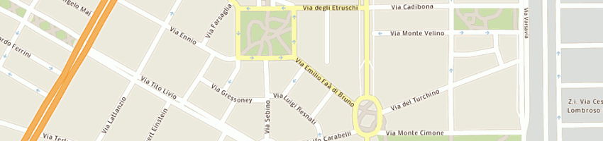 Mappa della impresa gatti gian antonio a MILANO