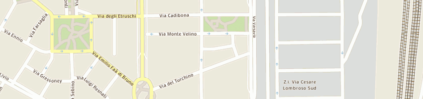 Mappa della impresa zucchetti luigi a MILANO