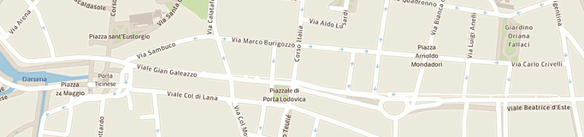 Mappa della impresa silko srl a MILANO