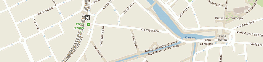 Mappa della impresa arrivabene gilberto a MILANO