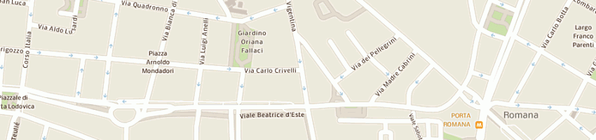 Mappa della impresa pizzelli franco a MILANO