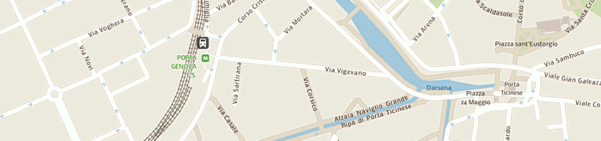 Mappa della impresa masseroni sas di masseroni e c a MILANO