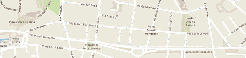 Mappa della impresa dompe' biotec (spa) a MILANO