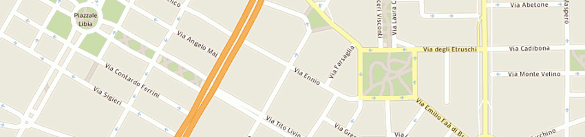 Mappa della impresa cabet di bettinelli aderito a MILANO