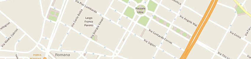 Mappa della impresa casa di riposo domus patrizia (srl) a MILANO