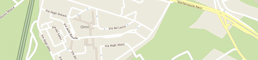 Mappa della impresa panificio senna snc a MILANO