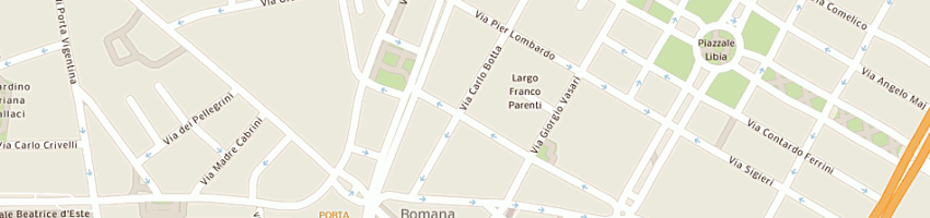 Mappa della impresa scalatelli simona a MILANO