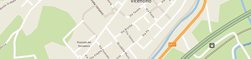 Mappa della impresa carabinieri a MONTEBELLO VICENTINO