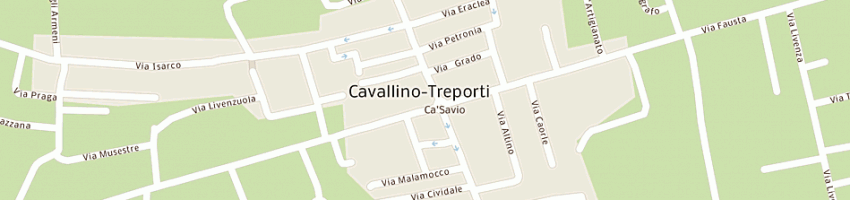 Mappa della impresa fadina (snc) a CAVALLINO TREPORTI