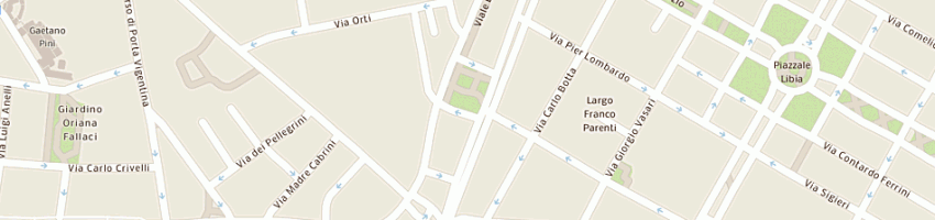 Mappa della impresa condominio monte nero 11 a MILANO