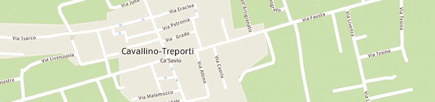 Mappa della impresa lombardini discount spa a CAVALLINO TREPORTI