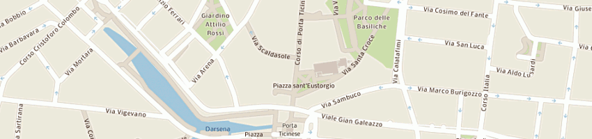 Mappa della impresa l'oreal prodotti di lusso italia spa a MILANO