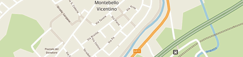 Mappa della impresa lotto giuseppe a MONTEBELLO VICENTINO