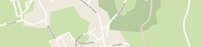 Mappa della impresa bar trattoria pizzeria al tris a GAMBELLARA