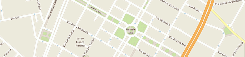 Mappa della impresa condominio piazza libia 9 a MILANO