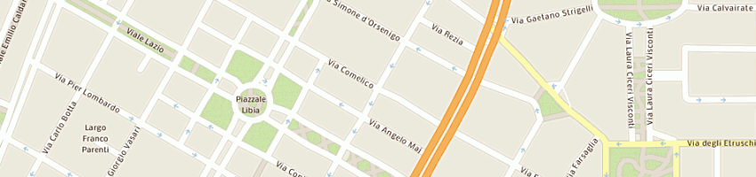Mappa della impresa alba sas di valsecchi alessandro e c a MILANO