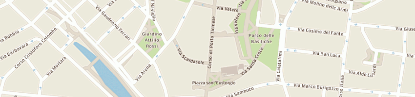 Mappa della impresa condominio ticinese 76 a MILANO