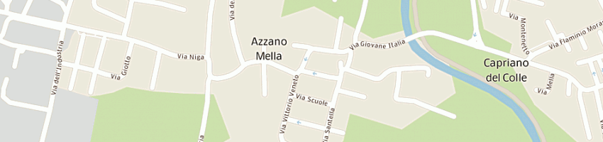 Mappa della impresa pizzamiglio pasquina a AZZANO MELLA
