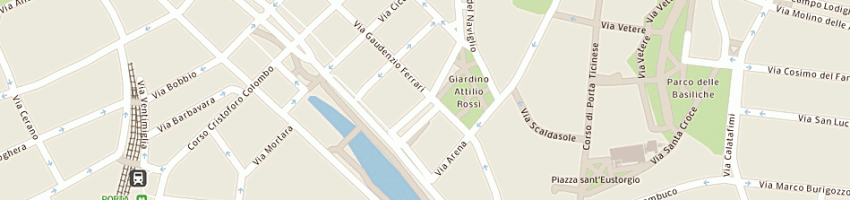 Mappa della impresa mapa di patrizia montinari e canziani piero enrico snc a MILANO