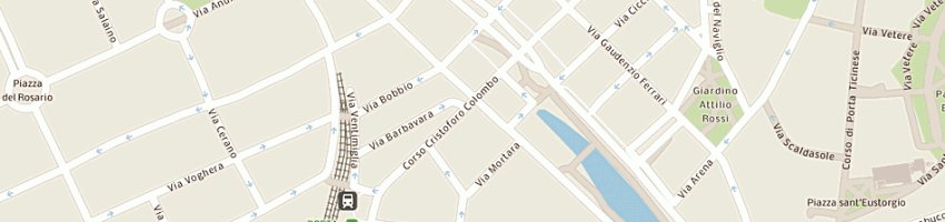 Mappa della impresa l'isola di colombo - l'orologio srl a MILANO