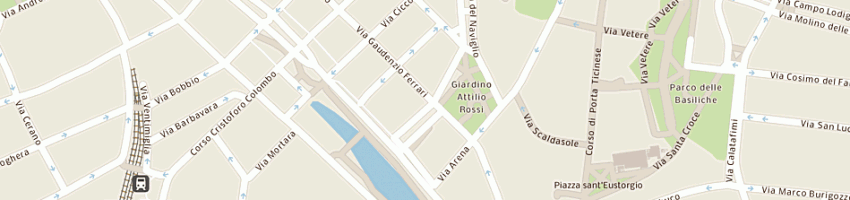 Mappa della impresa cugini silvia a MILANO