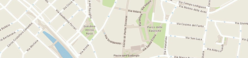Mappa della impresa sonzogni luisa a MILANO