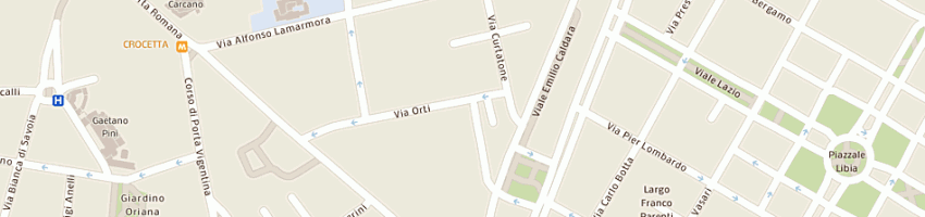 Mappa della impresa gab consulting sas di maria lauri quatraccioni a MILANO