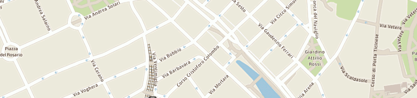 Mappa della impresa otticaspesi srl a MILANO
