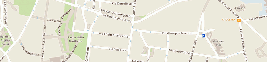 Mappa della impresa gilardi pierino a MILANO