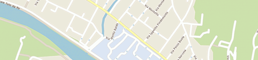 Mappa della impresa albergo fontana srl a VERONA