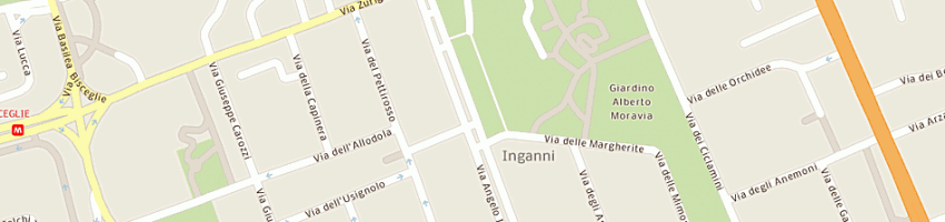 Mappa della impresa pagi di palanca agostino simone a MILANO