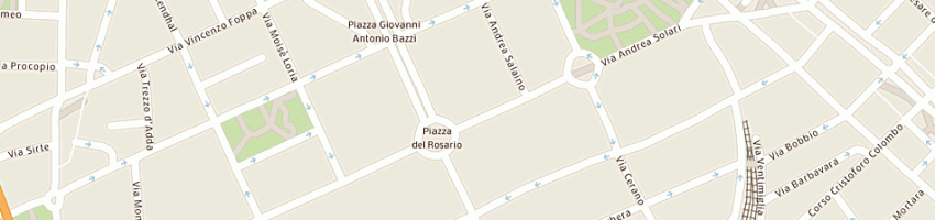 Mappa della impresa ginnastica solaris a MILANO