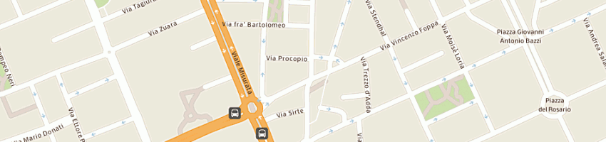 Mappa della impresa geremia gilberto a MILANO