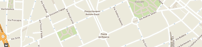 Mappa della impresa performancelab sas di gajani diego e c a MILANO